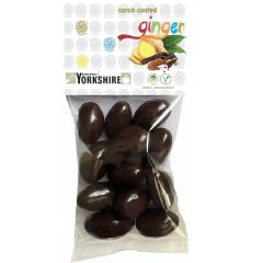 Ridings Carob Coated Ginger 130g x6